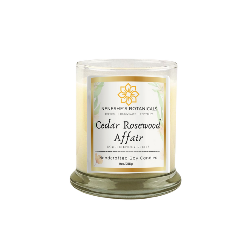 Cedar Rosewood Affair Soy Candle