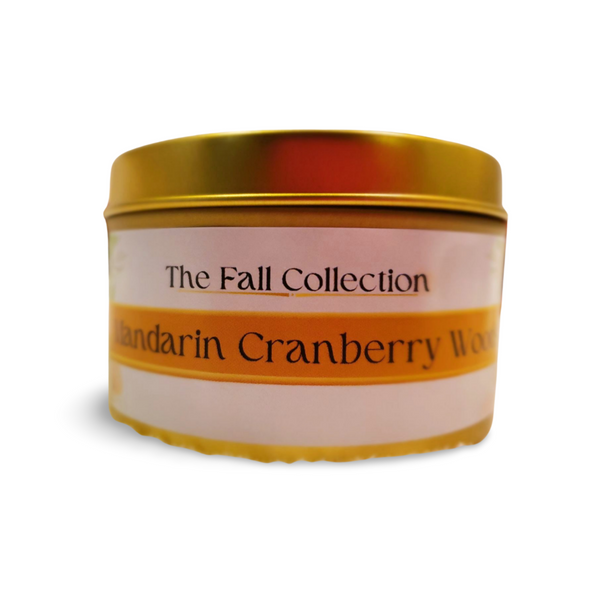 Mandarin Cranberry Woods Soy Candle