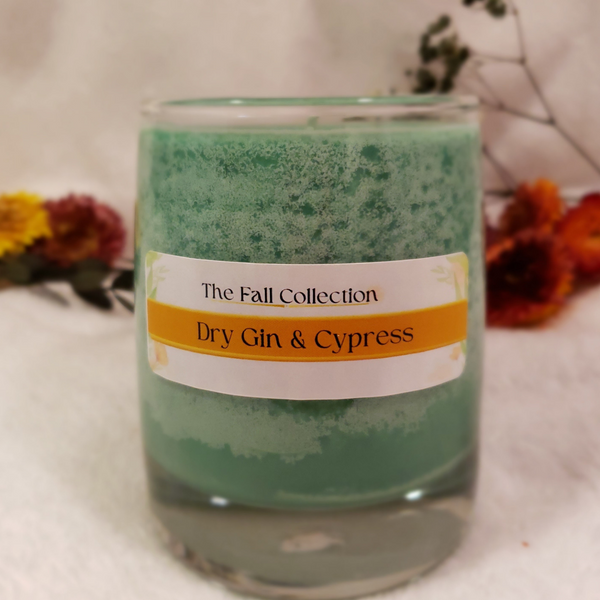 Dry Gin and Cypress Soy Candle