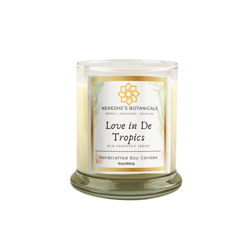 Love in De Tropics Soy Candle
