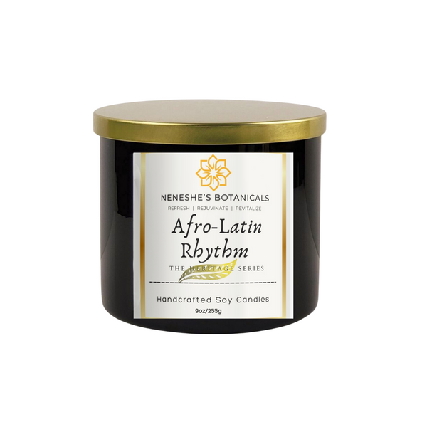 Afro-Latin Rhythm Soy Candle