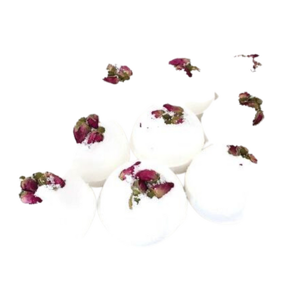 Rose Flower Bath Bombs