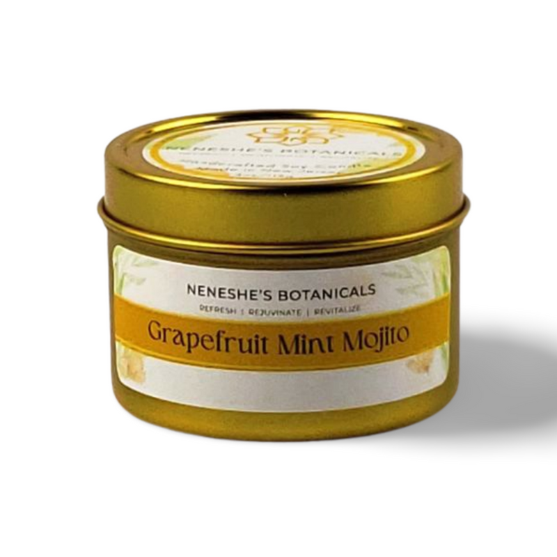 Grapefruit Mint Mojito Soy Candle