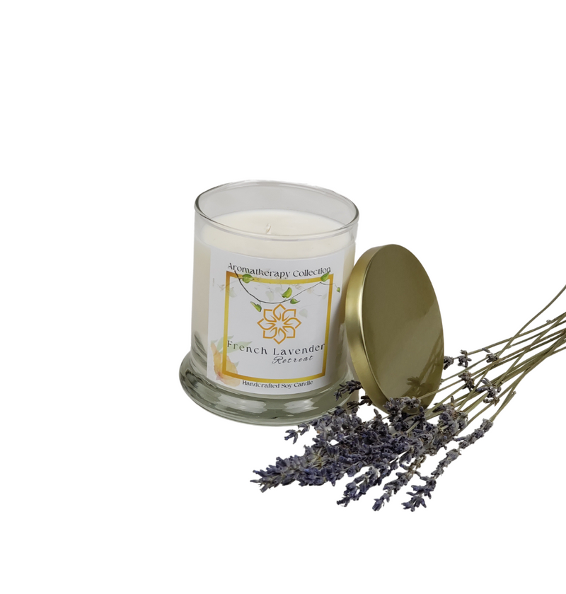 French Lavender Retreat Soy Candle