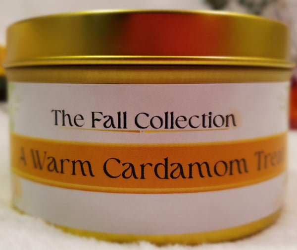 A Warm Cardamon Treat Soy Candle