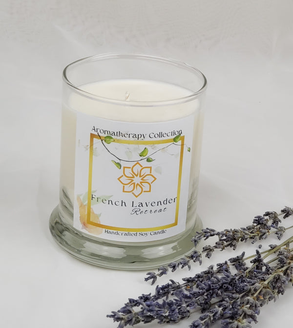 French Lavender Retreat Soy Candle